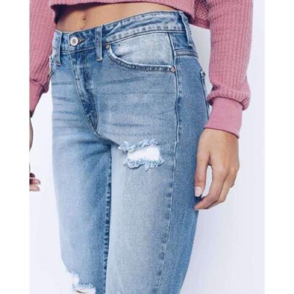 🆕Madison Distressed Denim Slim Fit Jeans - Picture 8 of 8